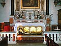 Châsse d'une chapelle latérale