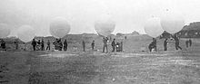 Members of the WRNS launching Operation Outward balloons at Felixstowe (1942-1944) Operation-outward.jpg