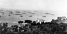 The Operation Dragoon invasion fleet on the French Riviera Operation Dragoon invasion fleet 1944.jpg