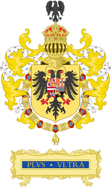 File:Ornamented Coat of Arms of Charles I of Spain, Charles V as Holy Roman Emperor (1530-1556).svg