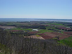 Med utsikt över Bay of Fundy.JPG