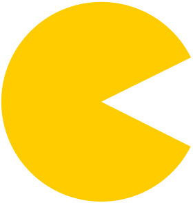 Pac-Man dans sa première apparition.