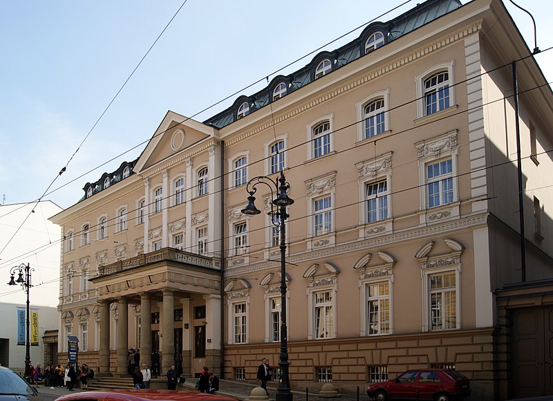 File:Palace of Oginski and Potulicki families, 4 Pilsudskiego street, Krakow, Poland.jpg