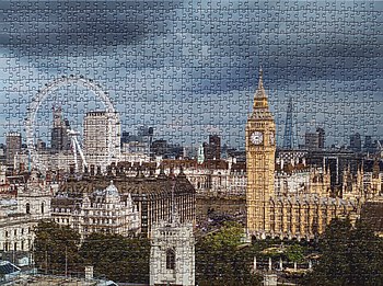 Palace of Westminster from the dome on Methodist Central Hall - 1000 piece jigsaw puzzle.jpg