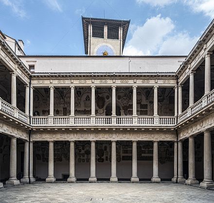 Palazzo Bo is the historical seat of University of Padua since 1493