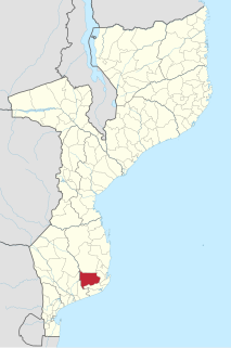 Panda District District in Inhambane, Mozambique