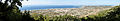 Panoramic view from Ialyssos, Rhodes, Greece