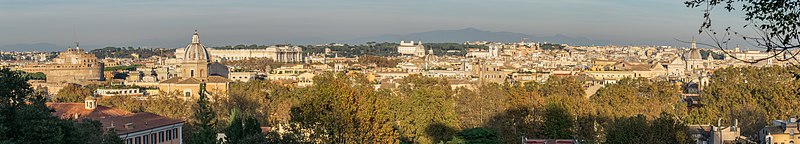 File:Panoramic view of Rome from Belvedere dei Salviati 05.jpg