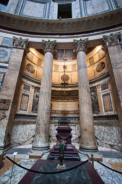 File:Pantheon, Rome, grave of Umberto I, 2013-03-07.jpg