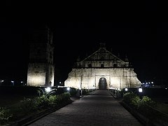 Paoay Church night view