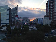 Skyline di Hamamatsu