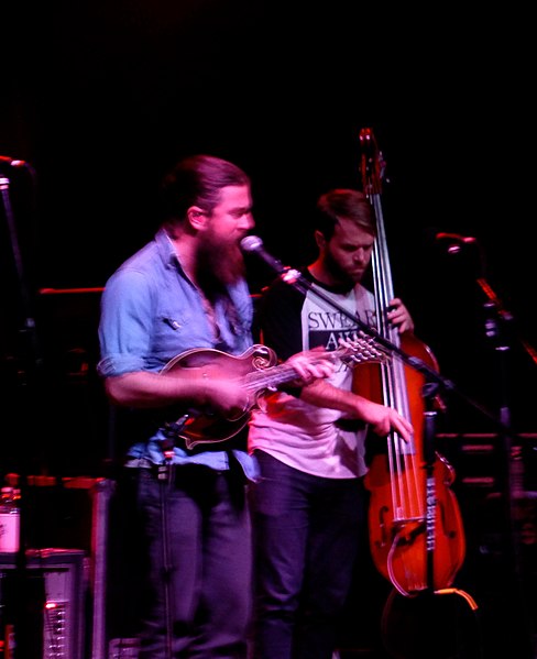 File:Paul Hoffman (mandolin), Mike Devol (upright bass) - Greensky Bluegrass - The Westcott Theater, Syracuse, NY - 2015-02-05 22.21.12 (by cp thornton).jpg