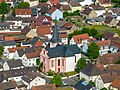 * Nomination Catholic parish church Mariae Geburt in Pettstadt, aerial view --Ermell 10:52, 22 June 2023 (UTC) * Promotion  Support Good quality. --Poco a poco 14:09, 22 June 2023 (UTC)