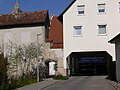 Pfullendorf, Stadtmauer und Parkhaus Stadtmitte