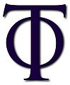 le symbole "TΦ" (Tau + Phi) signifiant 'taphos' est celui de l'église grecque orthodoxe