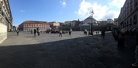 A view of Piazza del Plebiscito