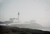 Taken circa 1950 when fully operational including the Fresnel lens and fog signal