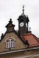 Dresden. Turm der Polandschule.
