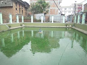 Pond of Kobha Ganesh Temple