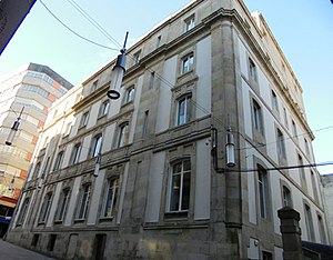 Pontevedra Modal antiguo Banco de España calle Diperintahkan Villaverde.jpg