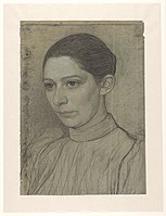 Portret van De Swart door Jan Veth