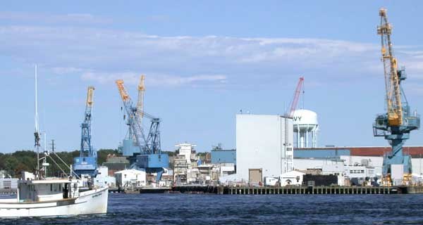 Portsmouth Naval Shipyard in 2004