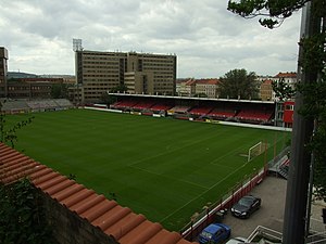 The Viktoria stadium in Prague 2009