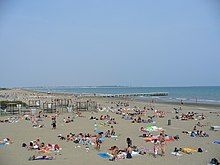 The beach of Lido di Venezia Praia de Veneza (483008092).jpg