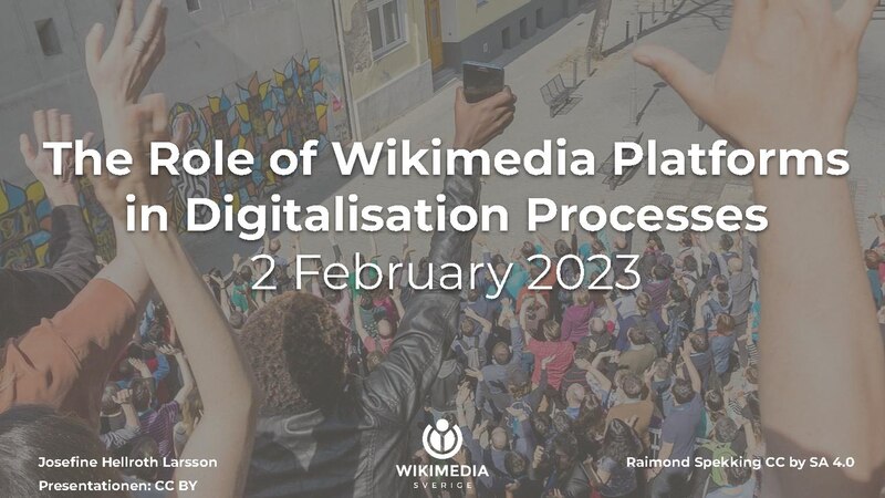 File:Presentation The role of the Wikimedia platforms in digitalisation LU Informatics 2 Feb.pdf