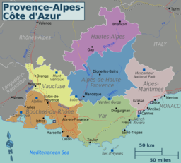 Provence-map