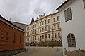 Čeština: Budova školy v Rakovníce, Středočeský kraj English: A school building in Rakovník, Central Bohemian Region, CZ