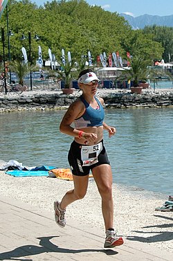 Rebecca Preston at Ironman Austria, 2006