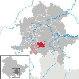 Kaart van Reichmannsdorf (Thüringen)