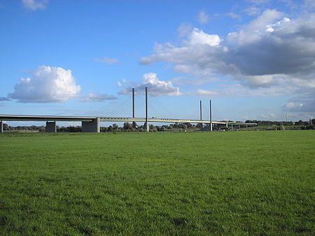 Rheinbrücke rees kalkar