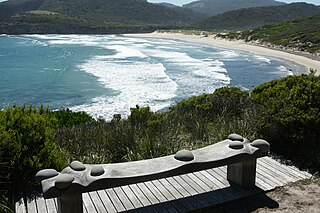 <span class="mw-page-title-main">Roaring Beach</span> Place in Tasmania, Australia