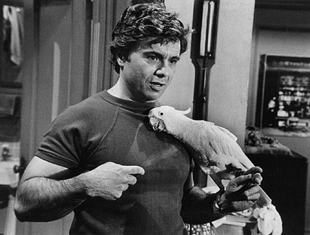 As Baretta with Fred, 1976