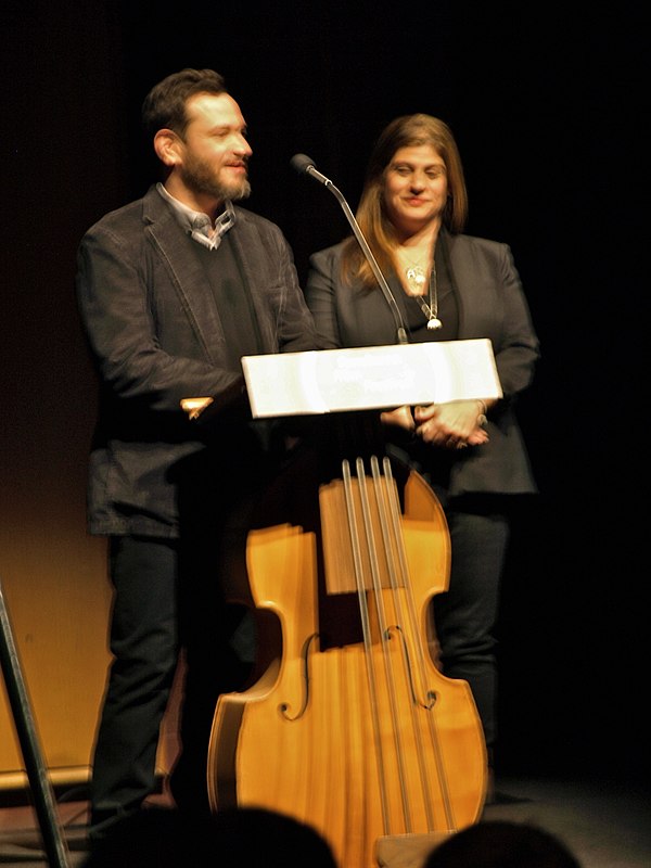 Robert Pulcini (left) and Shari Springer Berman at the 2018 Sundance Film Festival