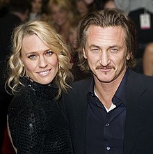 Penn with then-wife Robin Wright in September 2006 Robin Wright & Sean Penn (cropped).jpg
