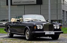 Rolls-Royce Corniche (III) – Frontansicht geöffnet, 3. September 2012, Düsseldorf.jpg