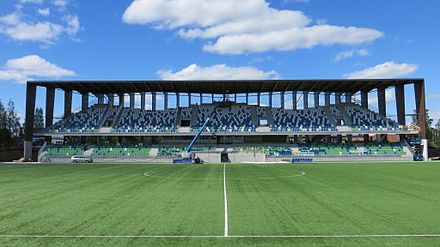 Rovaniemi's Keskuskenttä, home ground of RoPS
