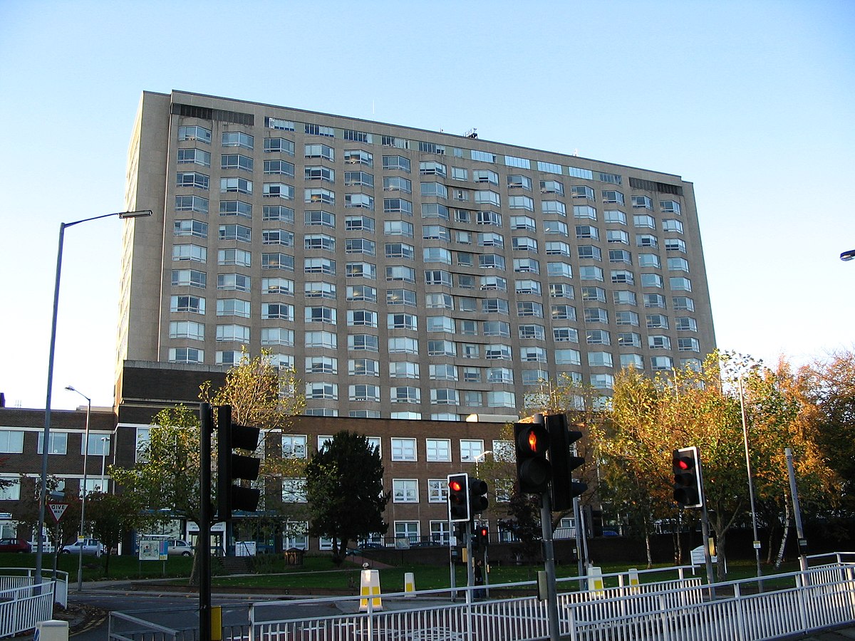 A hospital is a place. Royal Hallamshire Hospital. Royal Hospital School.