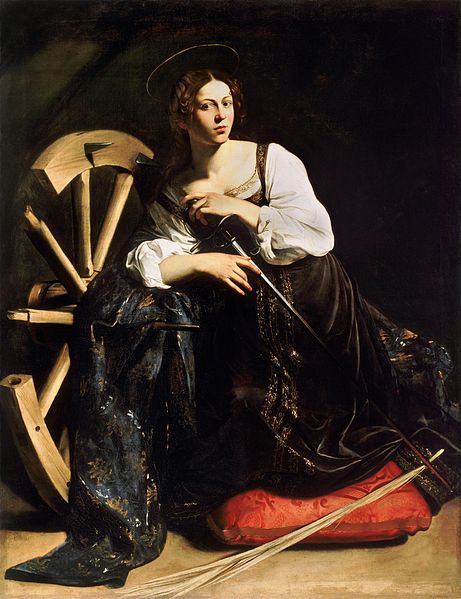 File:Saint Catherine-Caravaggio (1598).jpg