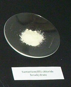 Samarium(III) chloride httpsuploadwikimediaorgwikipediacommonsthu