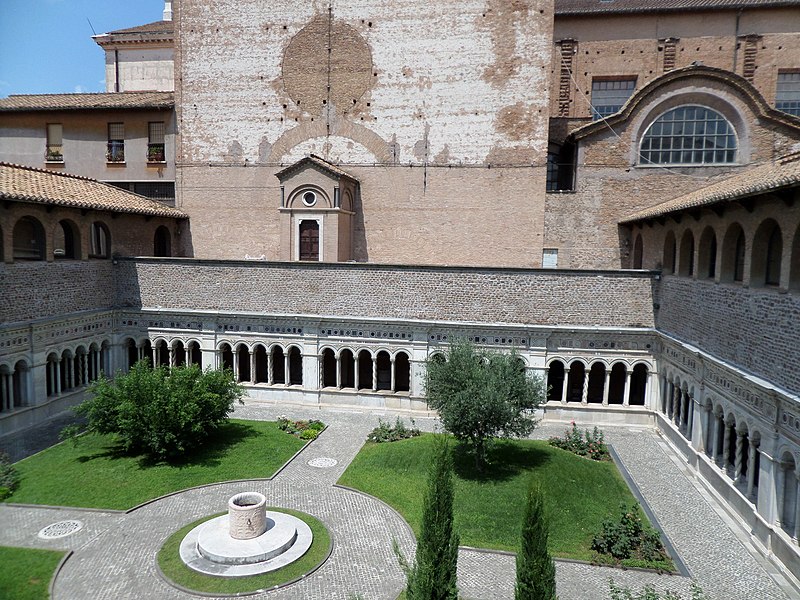 File:San Giovanni in Laterano Rome Cloister by Abraham 11.JPG
