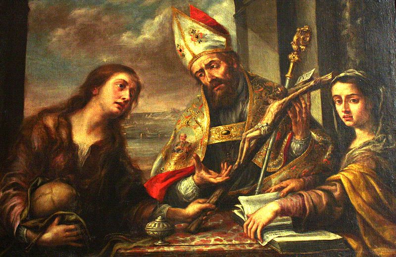 File:San Lázaro con Santa Marta y Santa María Magdalena, de Juan de Valdés Leal (Catedral de Sevilla).jpg