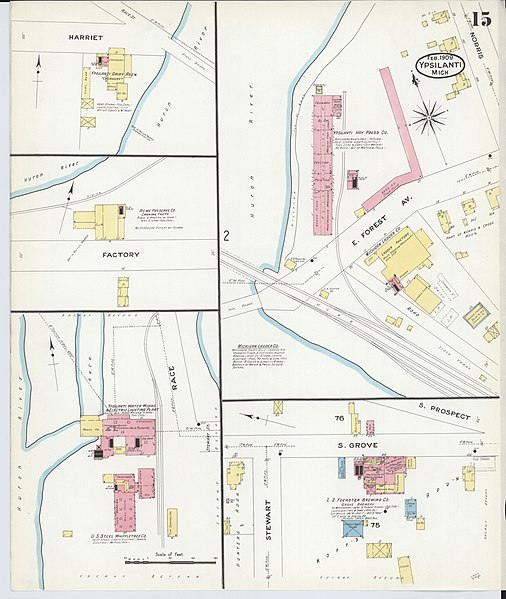 File:Sanborn Fire Insurance Map from Ypsilanti, Washtenaw County, Michigan. LOC sanborn04240 004-15.jpg