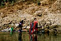 Tribal ladies at River Shangu, by Aditya Kabir