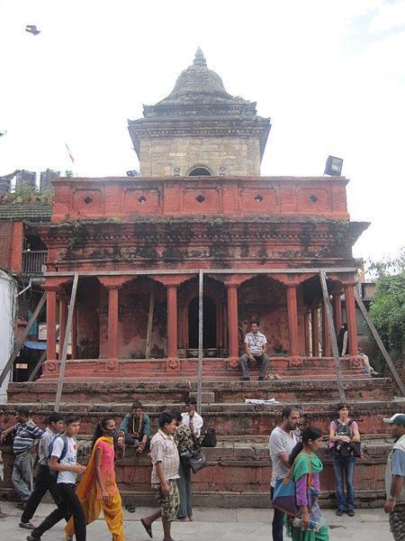 File:Saraswati Temple Of Hanuman-Dhoka Durbar Square.JPG