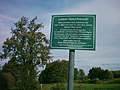 Deutsch: Hinweisschild des BUND, Rübker Moor, Niedersachsen.