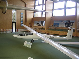 Akaflieg Darmstadt D-36 Circe German single-seat glider, 1964